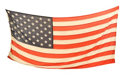 Lot 168 - A large United States flag