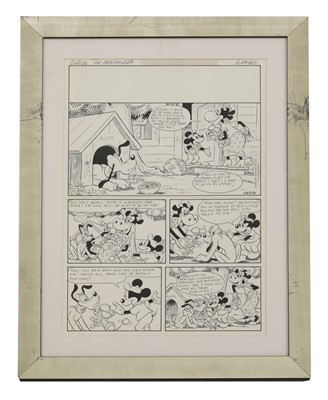 Lot 73 - Six Walt Disney storyboards