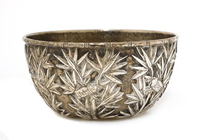 Lot 133 - A Chinese silver bowl
