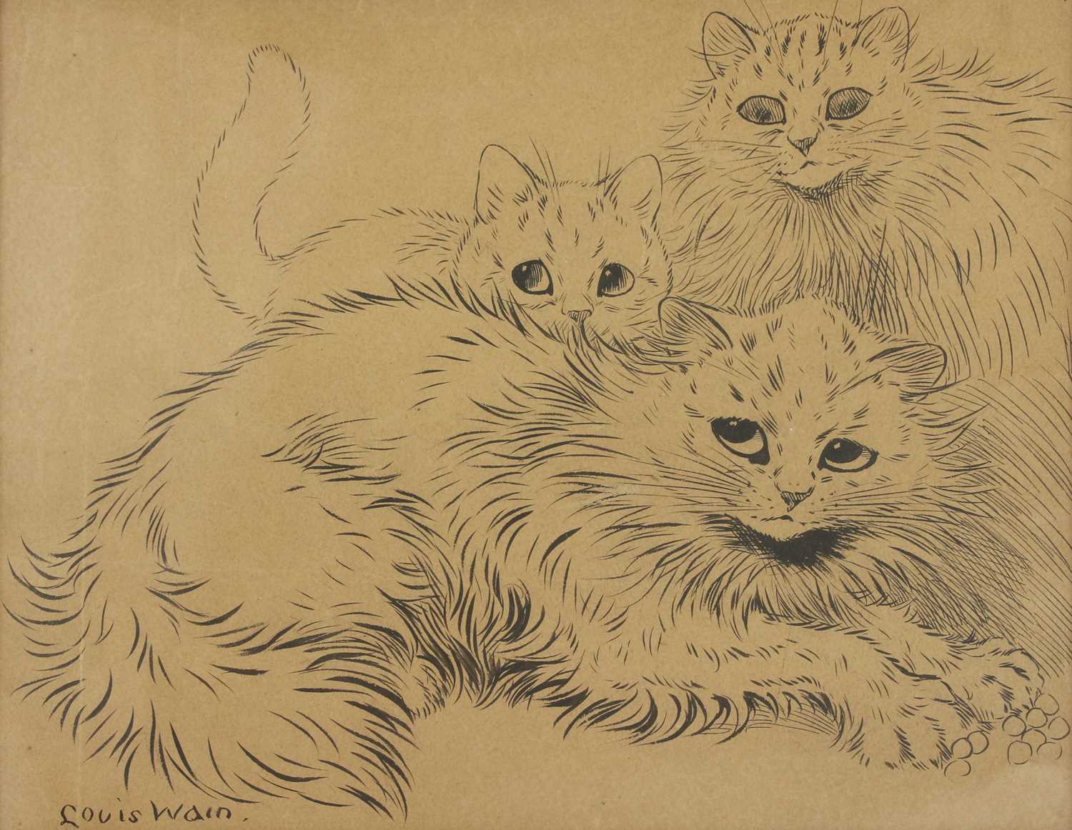 Lot 523 - Louis Wain (1860-1939)