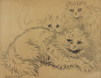 Lot 523 - Louis Wain (1860-1939)