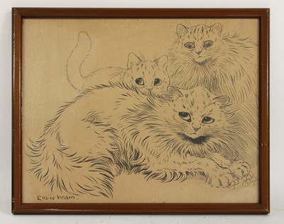 Lot 523 - Louis Wain (1860-1939)