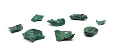 Lot 70 - A quantity of malachite carvings