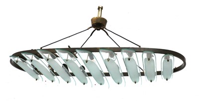 Lot 591 - A Brazilian ceiling light