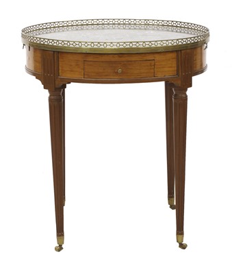 Lot 51 - A French mahogany occasional table