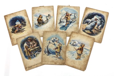 Lot 77 - ESKIMO ILLUSTRATIONS