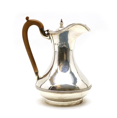Lot 18 - A modern silver hot water jug