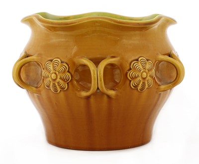 Lot 18 - A Linthorpe Pottery jardinière