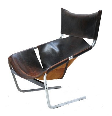 Lot 691 - A Pierre Paulin 'F444' armchair