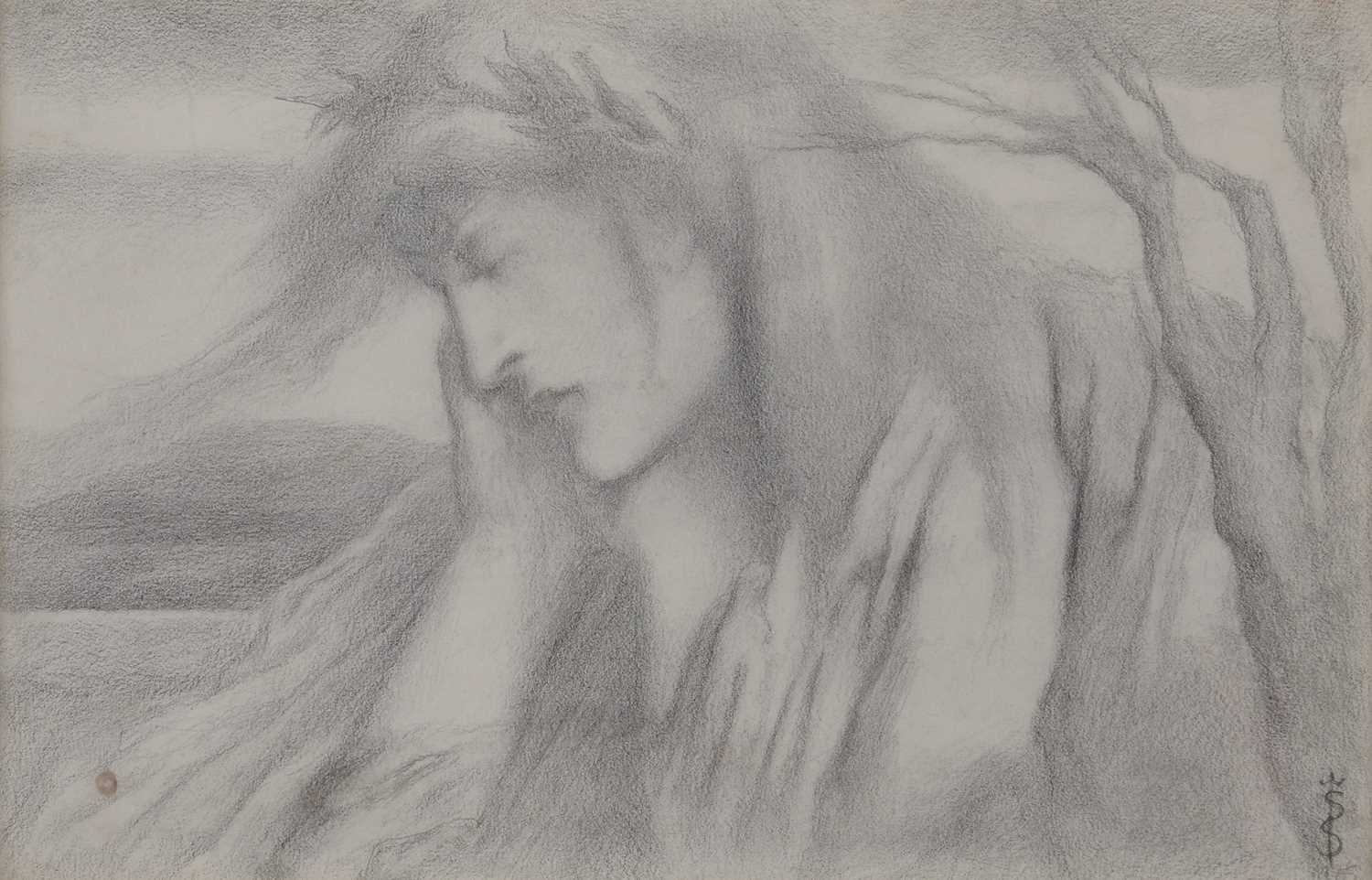 Lot 389 - Simeon Solomon (1840-1905)