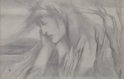 Lot 389 - Simeon Solomon (1840-1905)