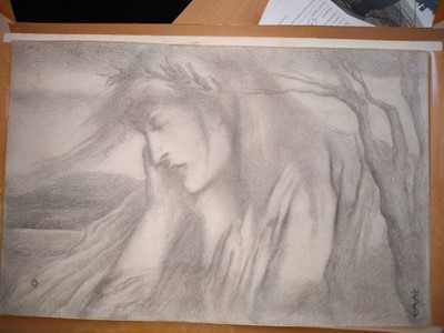 Lot 389 - Simeon Solomon (1840-1905)