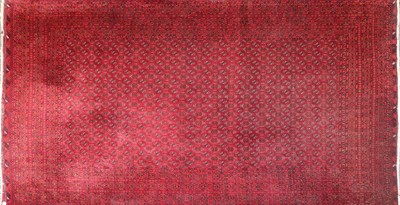 Lot 324 - A hand knotted Bokhara rug