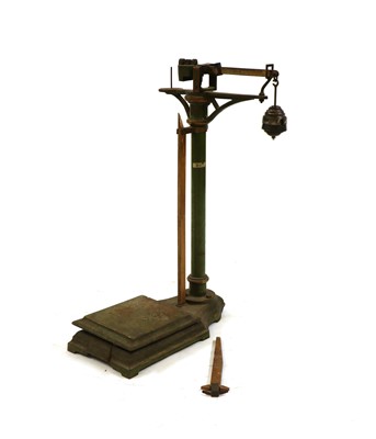 Lot 228 - A set of Allen & Hanburys platform scales