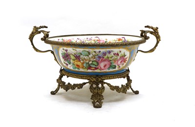 Lot 42 - A French Sevres-style porcelain bowl