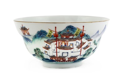 Lot 28 - A Chinese famille rose bowl