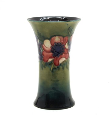 Lot 51 - A Walter Moorcroft 'Anemone' vase