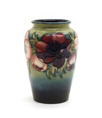 Lot 54 - A Walter Moorcroft 'Anemone' urn