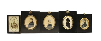 Lot 60 - Thirteen various portrait miniatures