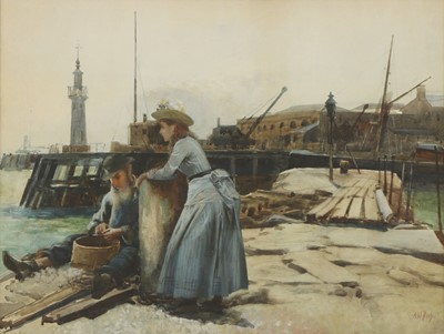 Lot 546 - Alexander Mark Rossi (Italian, 1840-1916)