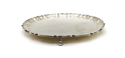 Lot 15 - An Edward VII silver salver