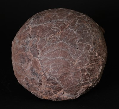 Lot 244 - FOSSILISED DINOSAUR EGG