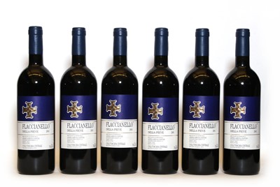 Lot 131 - Flaccienello della Pieve, Toscana, Fontodi, 2001, six bottles (boxed)