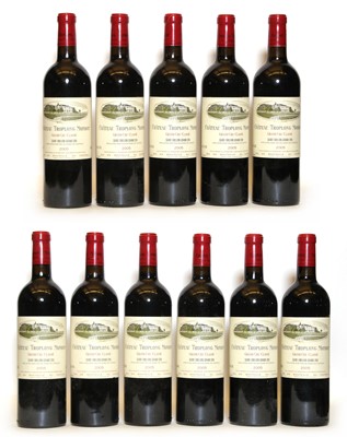Lot 63 - Chateau Troplong Mondot, Saint-Emilion Grand Cru Classe, 2005, eleven bottles (in opened OWC)
