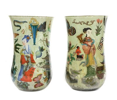 Lot 519 - BIZARRE CHINESE GLASS