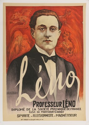 Lot 93 - PROFESSEUR LENO MAGICIAN POSTER