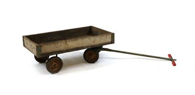 Lot 271 - A four wheel country house garden barrow
