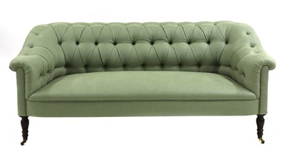 Lot 237 - A George Smith chesterfield design settee