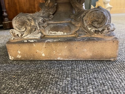Lot 380 - A Royal Doulton urn and stand