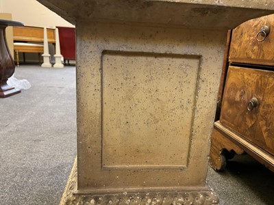 Lot 380 - A Royal Doulton urn and stand