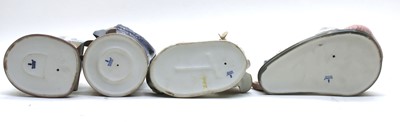 Lot 56 - A collection of Lladro porcelain figures