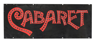 Lot 103 - 'CABARET'