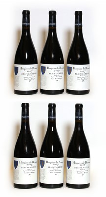 Lot 38 - Hospices de Beaune, Beaune-Greves, Pierre Floquet, 2007, six bottles (boxed)