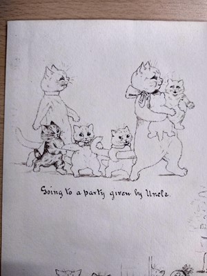 Lot 326 - Attributed to Louis Wain (1860-1939)