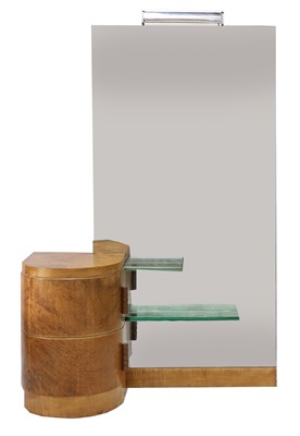 Lot 199 - An Art Deco maple dressing table