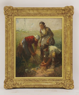 Lot 664 - Agoston Acs (Hungarian, 1881-1947)