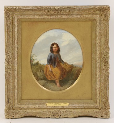 Lot 598 - Paul Falconer Poole RA RI (1807-1879)