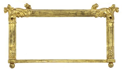 Lot 240 - A carved giltwood frame