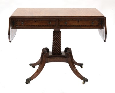 Lot 328 - A Regency mahogany sofa table