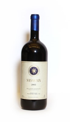 Lot 121 - Bolgheri Sassicaia, Tenuta San Guido, 2003, one magnum