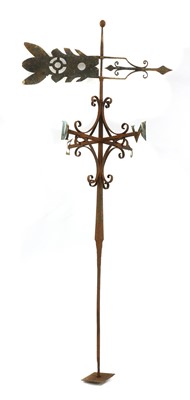 Lot 405 - A cast-iron weathervane
