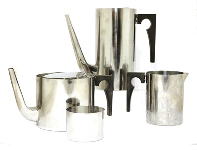 Lot 595 - A Stelton 'Cylinda' coffee set