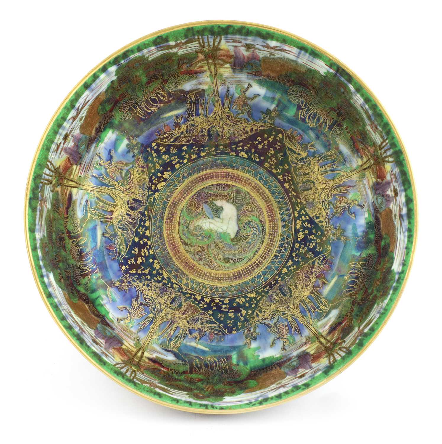 Lot 125 - A Wedgwood Fairyland lustre bowl