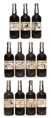 Lot 174 - Cockburns, Vintage Port, 1983, eleven bottles