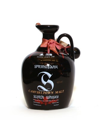 Lot 219 - Springbank, Campbeltown Malt Scotch Whisky, 12 Years Old, 46% vol., 750ml, one ceramic flagon