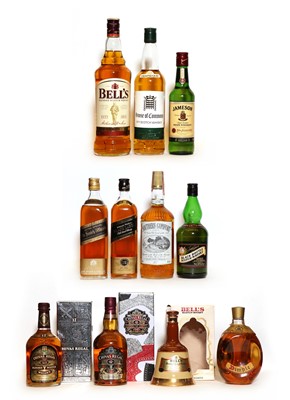 Lot 229 - Chivas Regal, Aged 12 Years, 1980s bottling, one bottle and ten various others